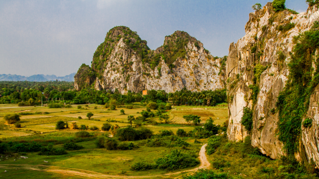 Mountains in Kep